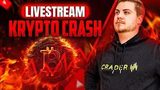 🔴LIVE - BITCOIN CRASHED WEITER! Live Reaction & Tradeplanung