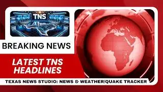 🔴 LIVE: Breaking News & Headlines — Earthquake & Weather Tracker