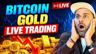 LIVE BTC Bitcoin & XAUUSD Gold Trading | Real-Time Analysis