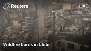 LIVE: Chile wildfire damage as state of catastrophe is declared