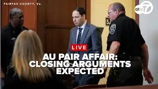 🔴 LIVE: Closing arguments expected in Virginia au pair murder trial
