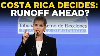 LIVE: Costa Rica General Election: Ruling Party Eyes First-Round Win