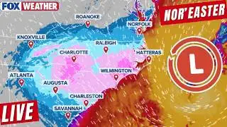 LIVE Coverage Tracking Rapidly Intensifying Nor