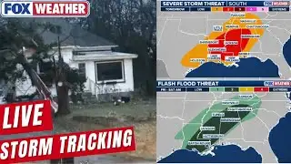 LIVE Coverage Tracking Tornado Warnings, Severe Storms From Major Cross-Country Storm | FOX Weather