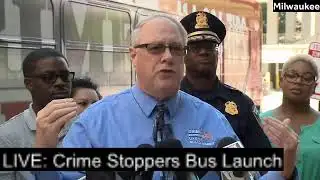 LIVE: Crime Stoppers Bus Launch