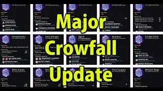 🔴LIVE Crowfall - Massive Update, Graphics, Characters and More - Presented in 4k