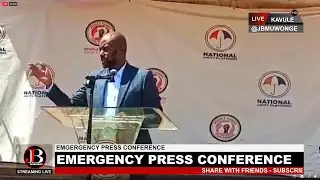 LIVE: Currently AT NUP Head Quarters - Press Conference