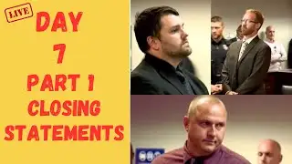 LIVE: Day 7 Robert Brooks Murder Trial - Closing Statements