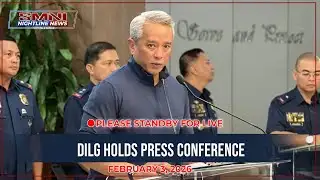 LIVE: DILG holds press conference | February 3, 2026