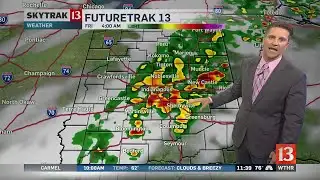 Live Doppler 13 Radar Forecast - August 3 11pm