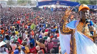 LIVE; DR.OBURU ODINGA LEADS LINDA GROUND IN KISII COUNTY!