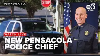 LIVE: Eric Winstrom introduced as new Pensacola Police Chief