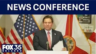 LIVE: Florida Gov. Ron DeSantis talks in West Palm Beach