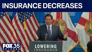 LIVE: Florida Gov. Ron DeSantis talks lowering insurance premiums
