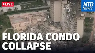 LIVE: Florida Officials Give Update on Condo Collapse | NTD News