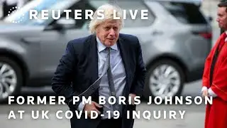 LIVE: Former PM Boris Johnson at UK COVID-19 inquiry