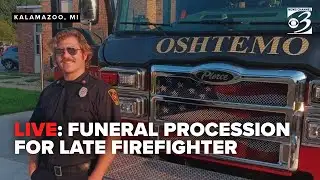 LIVE: Funeral procession for firefighter Charlie Sullivan