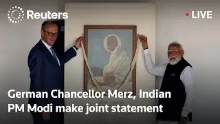 LIVE: German Chancellor Merz, Indian PM Modi make a joint statement | REUTERS