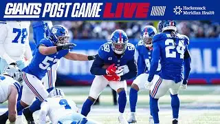 🔴 Live: Giants vs. Cowboys postgame recap, interviews and analysis