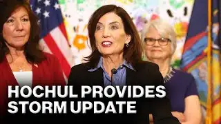 Live: Governor Hochul provides update on Winter Storm Fern