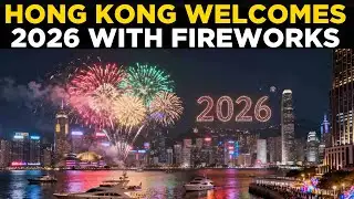 LIVE | HONG KONG | Spectacular Fireworks Over Victoria Harbour | New Year 2026 Celebration
