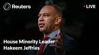 LIVE: House Minority Leader Jeffries speaks in DC