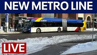 LIVE I Metro E Line rapid bus transit opens