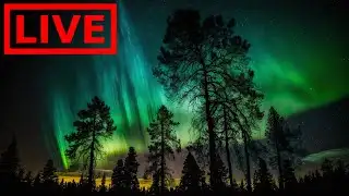 🌎 LIVE Iceland Auroras Northern Lights | Severe geomagnetic storm