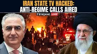 LIVE | Iran State TV Hacked: Exiled Prince’s Anti-Khamenei Message Interrupts Broadcasts | N18G