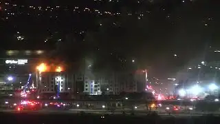 LIVE: JFRD fights massive apartment fire in Downtown Jacksonville