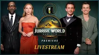 🔴 LIVE: Jurassic World Rebirth Red Carpet ft Scarlett Johansson & Jonathan Bailey | E! News