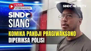 🔴LIVE Komika Pandji Pragiwaksono Diperiksa Polisi | SINDO SIANG | 03/02