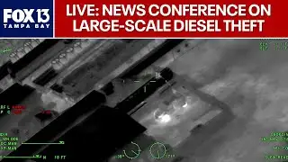 Live: Large-scale diesel fuel theft news conference