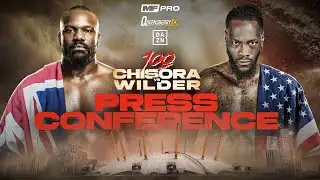 LIVE Launch Press Conference | Derek Chisora vs Deontay Wilder 💥🥊