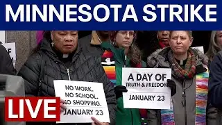 LIVE | Lawmakers to support Jan. 23 anti-ICE general strike in MN