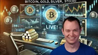 Live Market Talk: Bitcoin, Gold, Silver, Stocks!