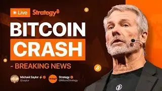 LIVE: Michael Saylor on Bitcoin Crash & MSTR Stock Drop - BTC Price Analysis