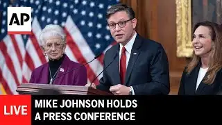 LIVE: Mike Johnson holds a press conference