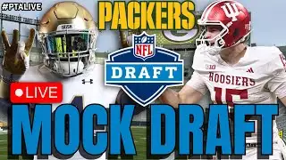 🔴 LIVE MOCK DRAFT: Packers 2026 Mock Draft Fixing the Roster Without a 1st Round Pick!