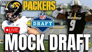 🔴 LIVE MOCK DRAFT: Packers FULL Salary Cap Breakdown!