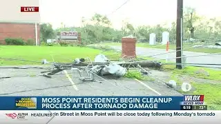 LIVE: Moss Point resident reflects on terrifying tornado experience