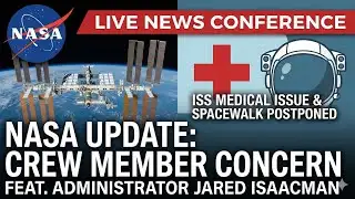 🔴 LIVE: NASA Medical Emergency on Space Station | Breaking News Update