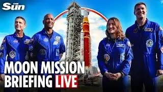 LIVE: Nasa & SpaceX briefing on Artemis II moon mission