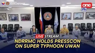 LIVE | NDRRMC holds press conference on Super Typhoon Uwan (November 10, 2025)
