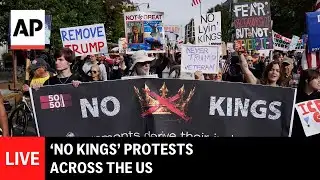 LIVE: ‘No Kings’ protests across the US against Trump administration