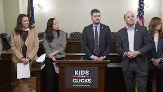 🔴 LIVE NOW: Senate Dems Press Conference on Kids Over Clicks