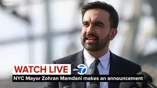 LIVE | NYC Mayor Zohran Mamdani makes an announcement about NYCHA