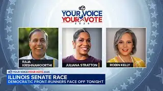 Live on ABC7: Democratic front-runners facing off in Illinois U.S. Senate Primary Forum