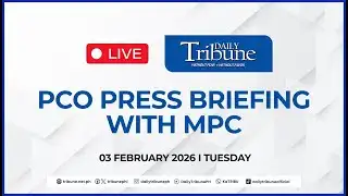 LIVE: PCO Press Briefing with MPC | 03 February 2026