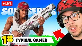 🔴 LIVE! - PLAYING FORTNITE vs PROS in FNCS TOURNAMENT!